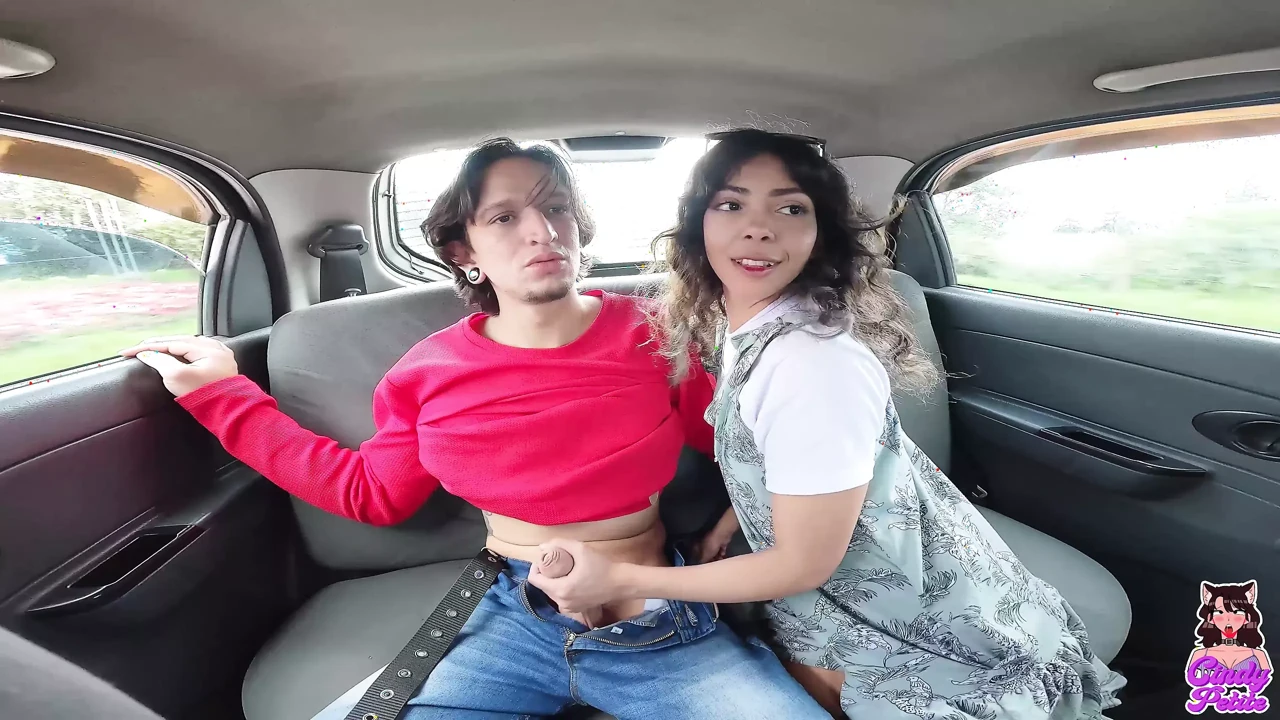 My first time fucking in a car, we almost got caught by the police
