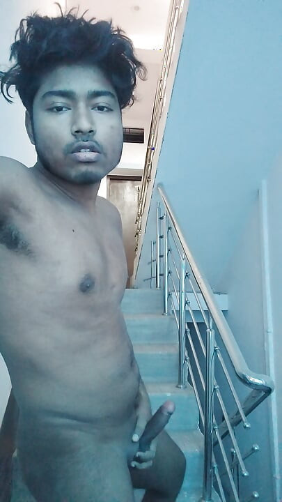 I was alone at home so I did a handjob