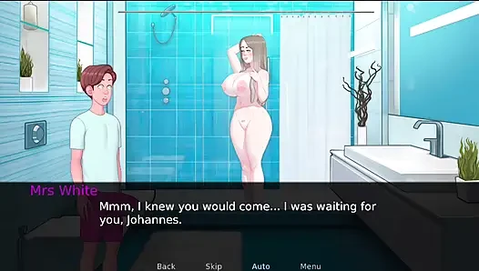 Catatan seks bagian 5 aku ngocok kontol saat nyonya white lagi mandi