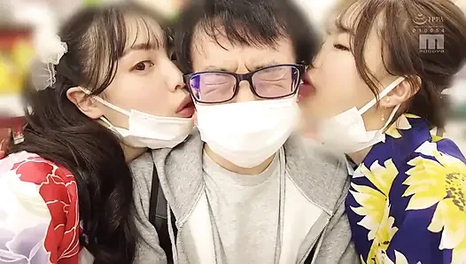 The Sex Competition Between Two Av Actresses, Which One Do You Like Part.3
