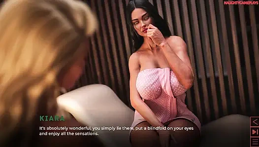 The Synthetic Part 11 By Carbon - Stepmom Has The Best Huge Boobs & Juicy Nipples , Two Sexy MILFS