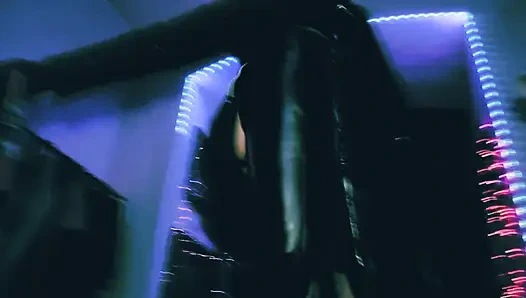 Mistress Eva Latex full leather fetish boots domina uniform bdsm kink hot milf