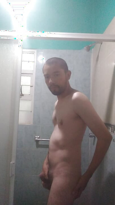 Masturbating before I take a bath