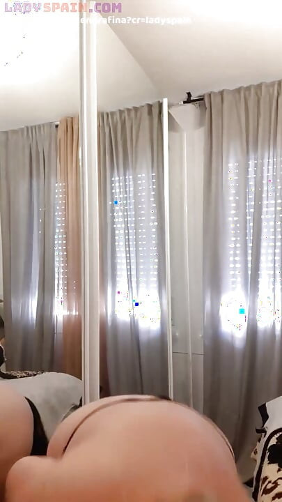 Fina Dresses in a Lace Outfit. Huge Bouncing Tits