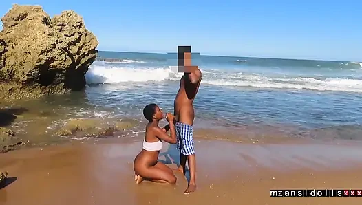Beach Blow Job