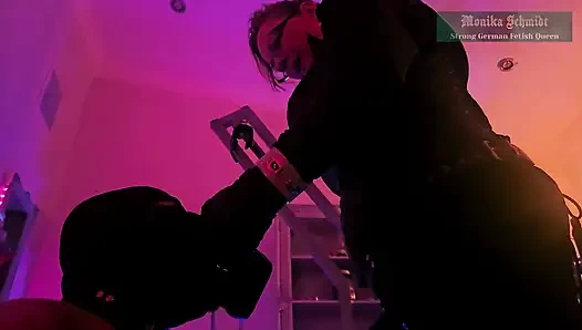 Monika Schmidt Blowjob Training Cuckolding Strapon Bitch Spitting Verbal Humiliation