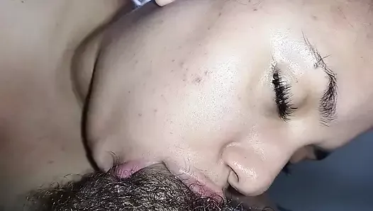 Hard cock in the face of the bitch, that's what she deserves, a hard cock for her to swallow it all