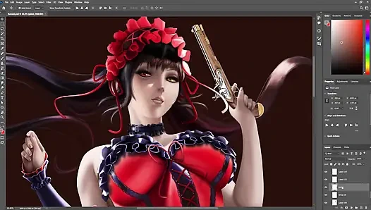 Kurumi timelapse sfw date a live