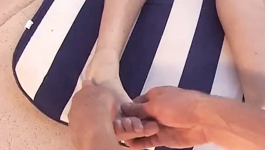 Huge facial for a nasty French slut after hot anal fuck