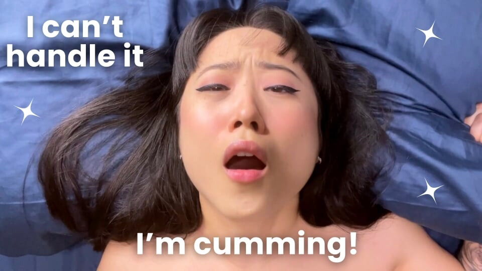 POV Asian Babe has Intense Beautiful Agony Orgasm -ASMR