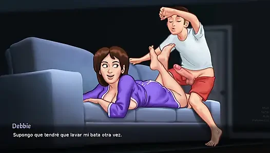 Hamile üvey anne o kadar çok sikilmek istedi ki hormonları bunu istiyordu ve sonunda üvey oğlunu sikiyor - yaz mevsimi efsanesi