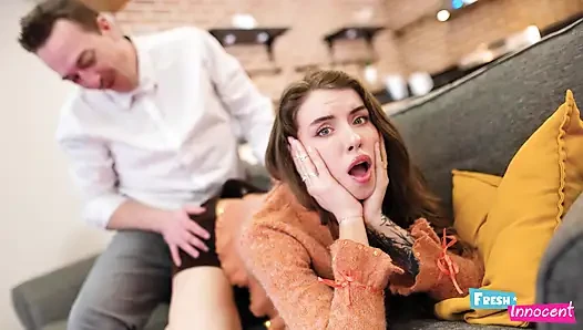 Fresh & Innocent - Eden Ivy is Fucked in the Ass Anal by a Big Cock