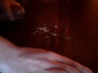 My virgin dick shooting cum
