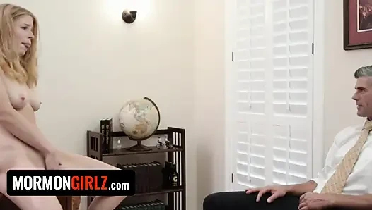 Mormon Girlz - Mormon girl Betty Davis goes through the first ritual of breeding