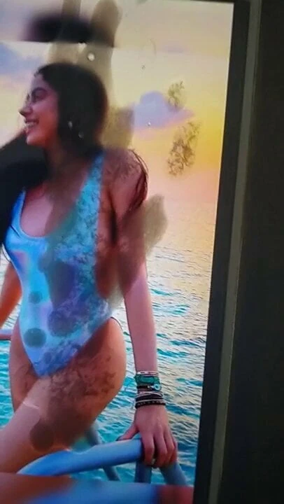 Jhanvi kapoor cumtribute