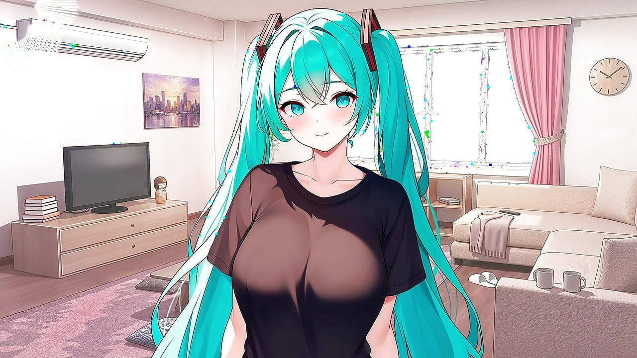 Spanish Audio JOI Hentai. Marin and Miku jerk you off in turn!