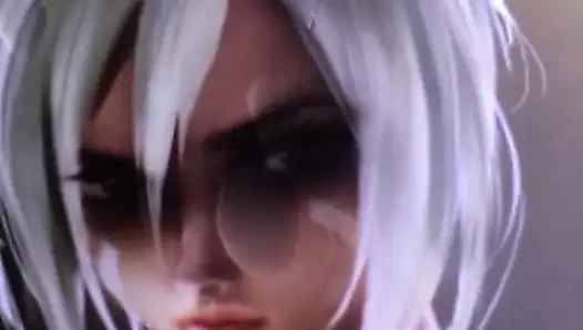 Riven haraç meni boşalmak için ona vücut