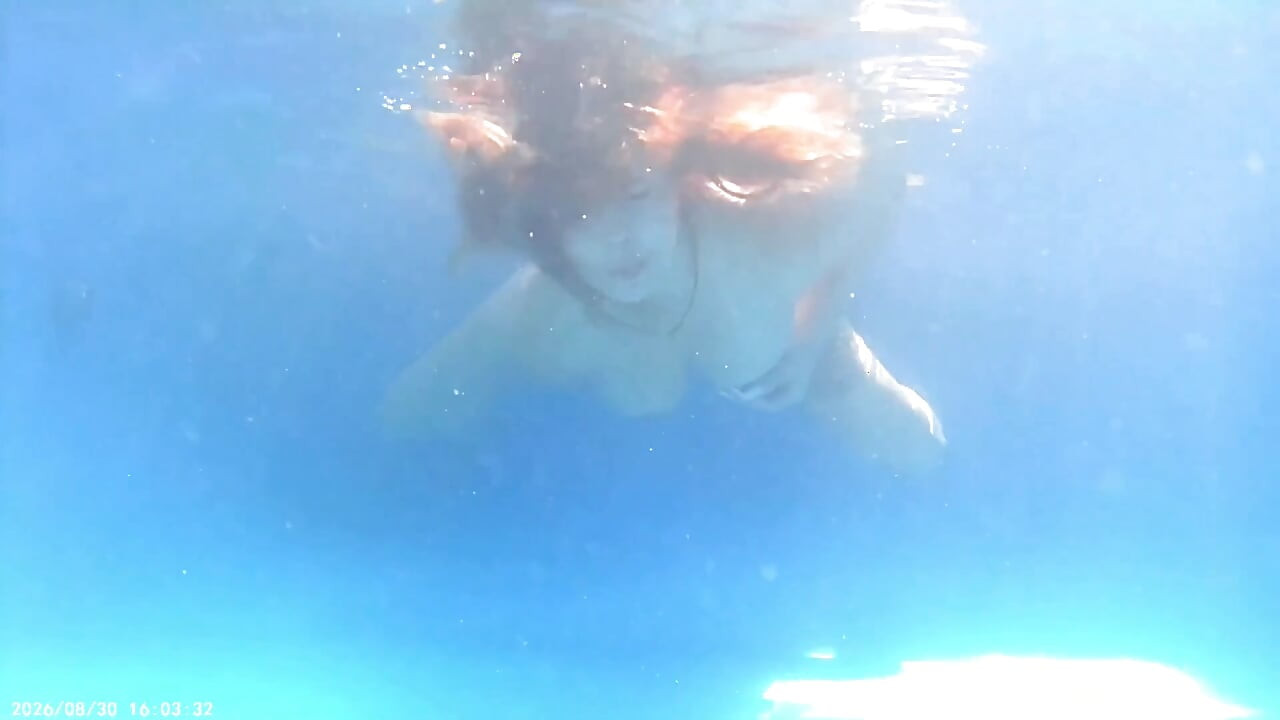 Underwater in Pool