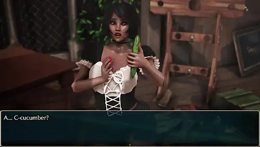 Goblin tabakası - bir goblin'in büyük götüne masaj yapıyor