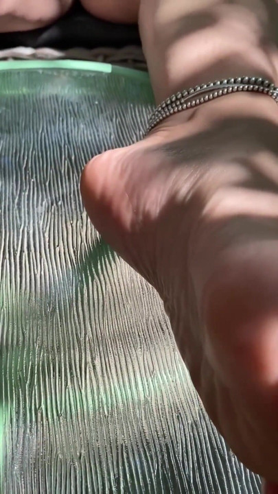 Aunt Lets Her Nephew Film Her Soft, Perfect MILF Soles | Clip 3