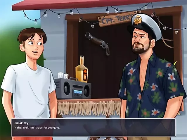 Summertime Saga Part 208 - Cpt.Terry by MissKitty2K
