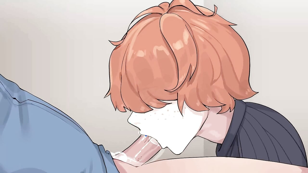 Hazelnut Latte: Trans Giving Sloppy Blowjob and Deepthroat Ended with Cum Explosion in the Throat - Επεισόδιο 25