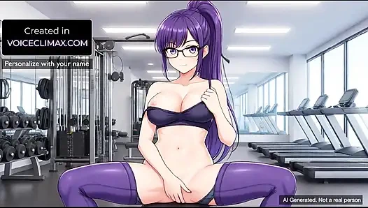 Sexy Gym Woman humillates you and laughs at Failed Workouts at gym and gives you femdom orders and jerk off instructions JOI