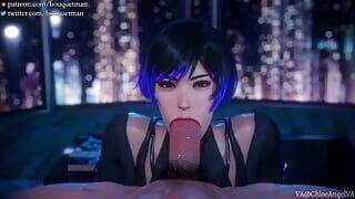 Tekken Girl, animace se Zvukem. 3D Hentai Porno SFM kompilace