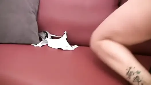 Extreme and sloppy blowjob