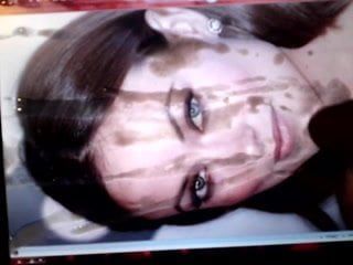 Olivia Wilde riceve un&#39;enorme sborrata in faccia