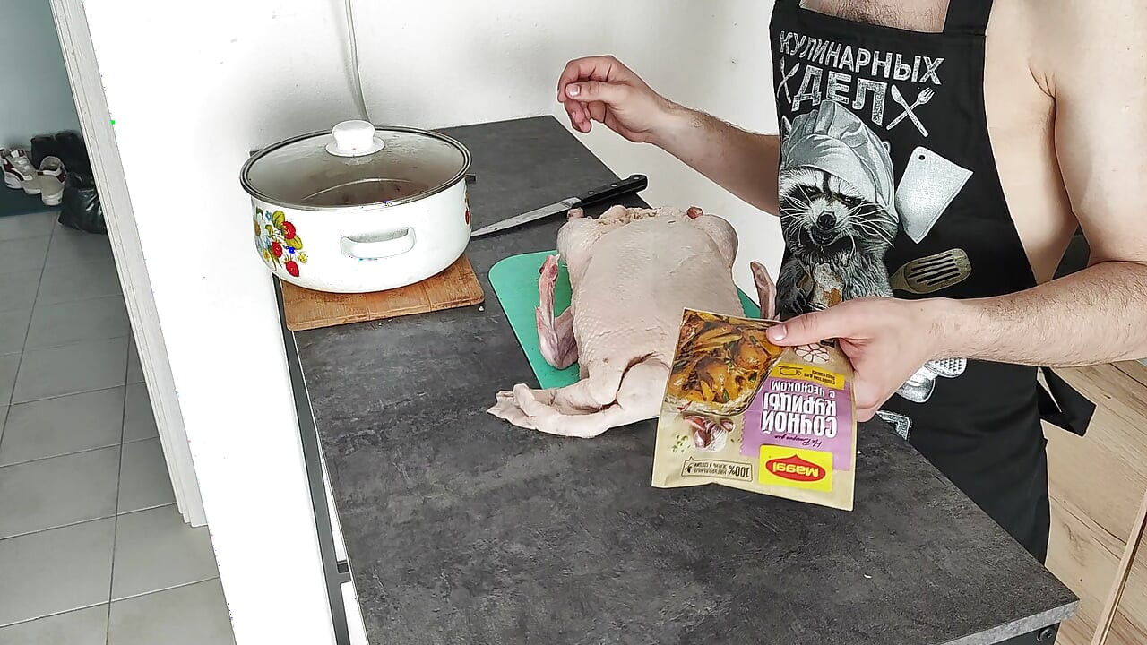 Stuffed duck