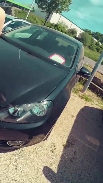 Jaw-dropping moment from "GERMAN YOUNG LEGGINGS TEEN FUCK CAR SELLER TO GET DISCOUNT"