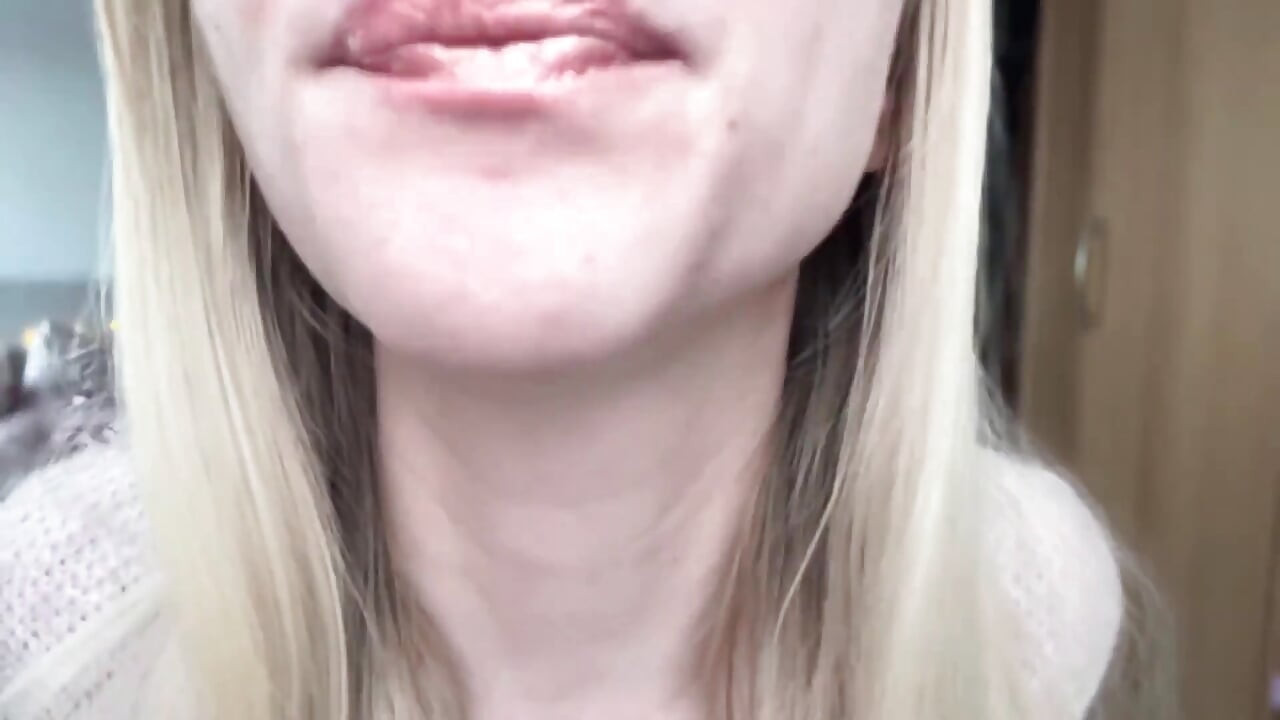 입이 말하는 Asmr 소리 없음