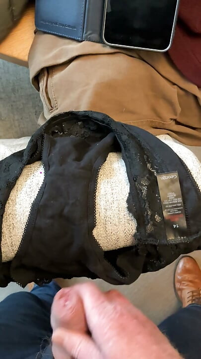 Cumming on another man’s wife’s knickers