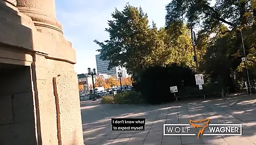Hatun Lola Shine açık havada randevuya çıkıyor + otelde yüze boşalma! Wolf Wagner