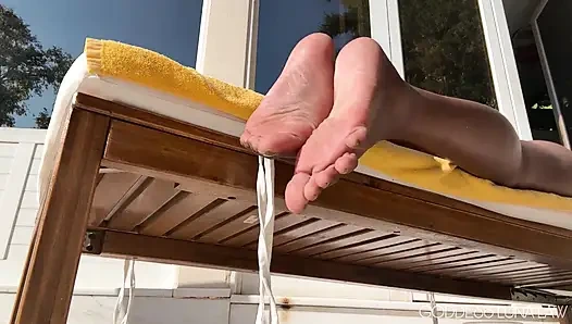 Fuß ignorieren am pool pOV