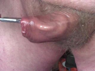 Foreskin +  oil and a creme egg with scissors
