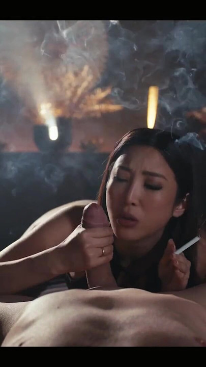 Asian Girl Dirty Talking in Japanese - POV: Real Life Anime Babe Smoking and Touching Her Tight Pussy | Clip 1