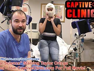 Sfw - nicht-nackte Bts von Taylor Ortega werden für Wissenschaft, Herzschläge und Einwilligungsszene verkauft, der ganze Film bei captiveclinic.com