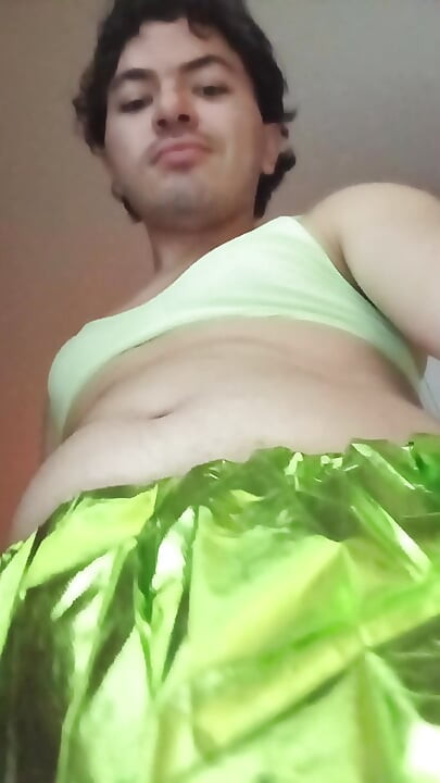Gay femboy brazilian bikini