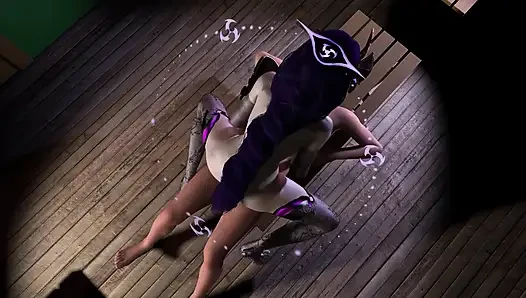 Shogun Raiden Ist Ein Mädchen in Hitze - Genshin Impact Hentai