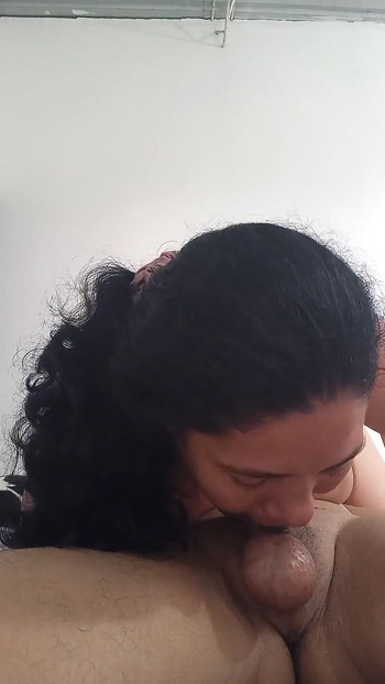 69 Pose Blowjob From Amateur Wife