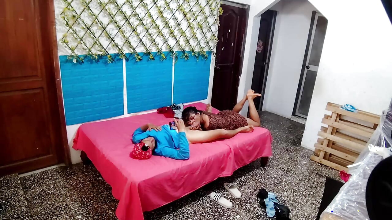 Mature woman uses a man for her pleasure and films a private tape. Part 1