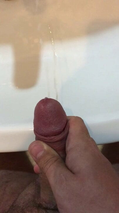 cumshot bathroom
