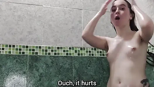 Brushing and Washing My Hair Naked