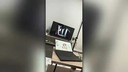 Mylissa Lutscht Mich, Während Ich Es Arbeite Und Aufnimmt!!