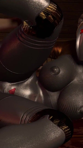Iconic moment from "Twins Sex scene in Atomic Heart l 3d animation"