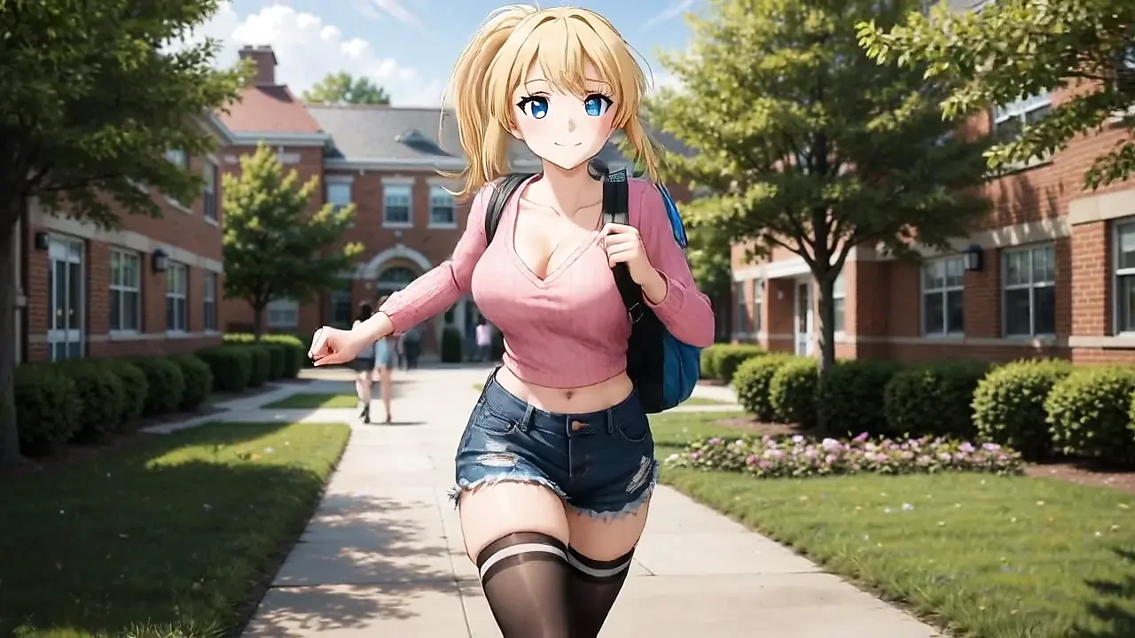 YES PROFESSOR! College Slut Rides Huge Dildo For Grades