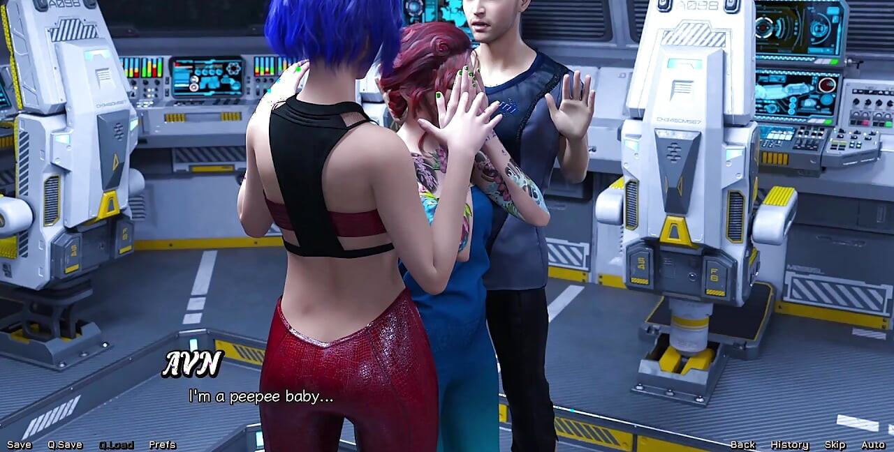 Stranded in Space - Missed Threesome