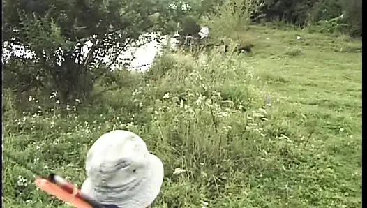 Mature Brunette Dripping Wet in Outdoor Hardcore Romp